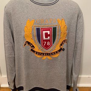 Chaps Crew Neck Sweatshirt NWT